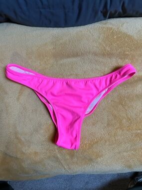 Victoria's Secret Neon Pink Bikini Bottom